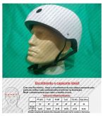Capacete Sem Proteção de Orelhas - Branco